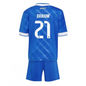 Real Madrid Brahim Diaz #21 Tredjetrøje Børn 2025-26 Kortærmet (+ Korte bukser)